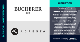 OMMAX advised Bucherer Group on the successful acquisition of Adresta