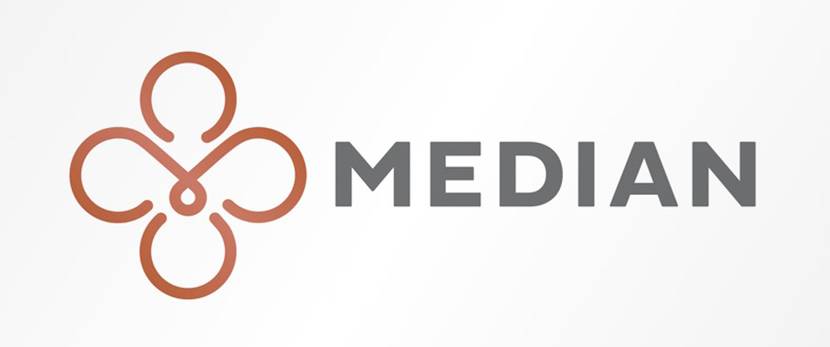 median logo