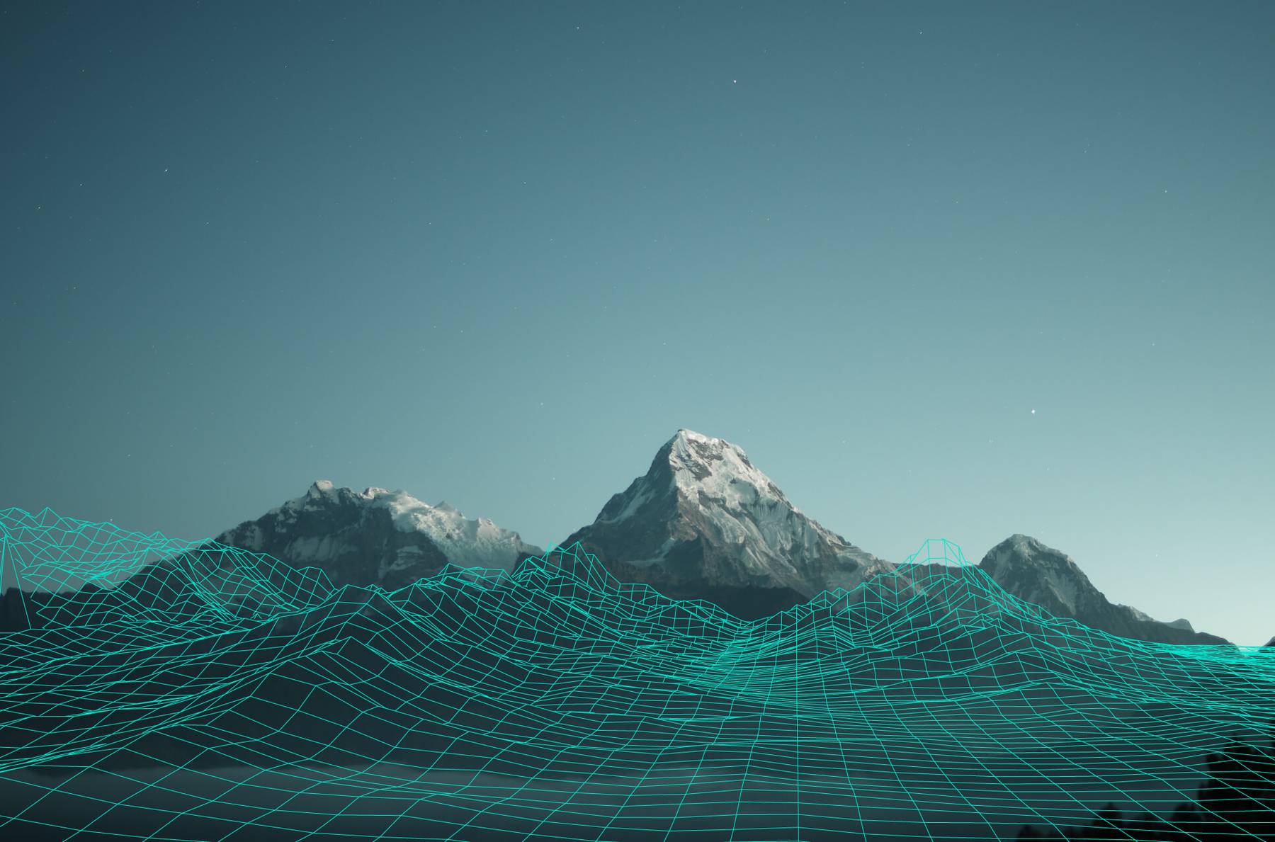 Digitale Berge
